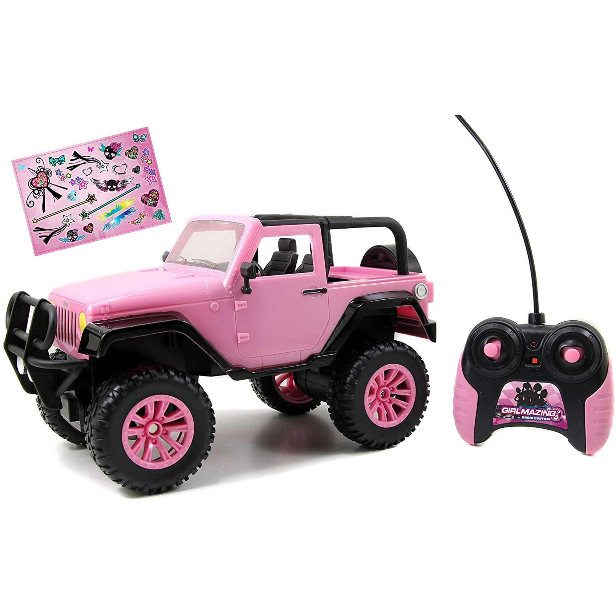 Jada Toys Girlmazing Big Foot Jeep R/c Vehículo (escala 1:16), Pink Jada Toys Jada Toys