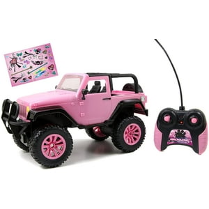 Jada Toys Girlmazing Big Foot Jeep R/C Vehículo (Escala 1:16), Pink Jada Toys Jada Toys