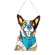 thumbnail image 4 of Gato Que Mira A Escondidas Vidrieras Suncatcher Amante Regalo Vidriera Colgante Perro, 4 of 5