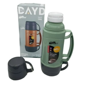 Ekolmac - Set Termo Para Agua Caliente Termo Cafe 450 Ml + 2 Tazas