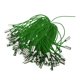 thumbnail image 3 of 100pcs Cordones Trenzados Del Cordón Del Teléfono Celular DIY Cuerda Lariat Correas Verde, 3 of 5