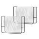 thumbnail image 2 of 3pcs plástico silla de salón cubiertas traseras protectores - paquete de 3, cubierta de vinilo transparente para la mayoría de las sillas de salón estándar. Protege las sillas de manchas, pr, 2 of 3