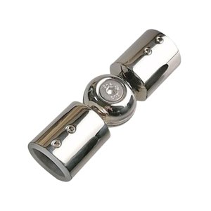 Magideal - Conector De Varilla Conector De Codo Con Bisagras Puerta De Vidrio De Baño Resistente Para Barras De Cortina De Ventana Salediza Con Tornillos Ángulo 19Mm Pulido