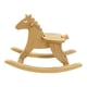thumbnail image 3 of Caballo Mecedor De Madera, Adorno Creativo Para Escritorio, Ideal Para La Entrada De Un Armario., 3 of 5