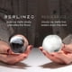 thumbnail image 2 of Molde para hacer bolas de hielo Berlinzo Premium, transparente, 2.4 pulgadas, 2 bolas, 2 of 9