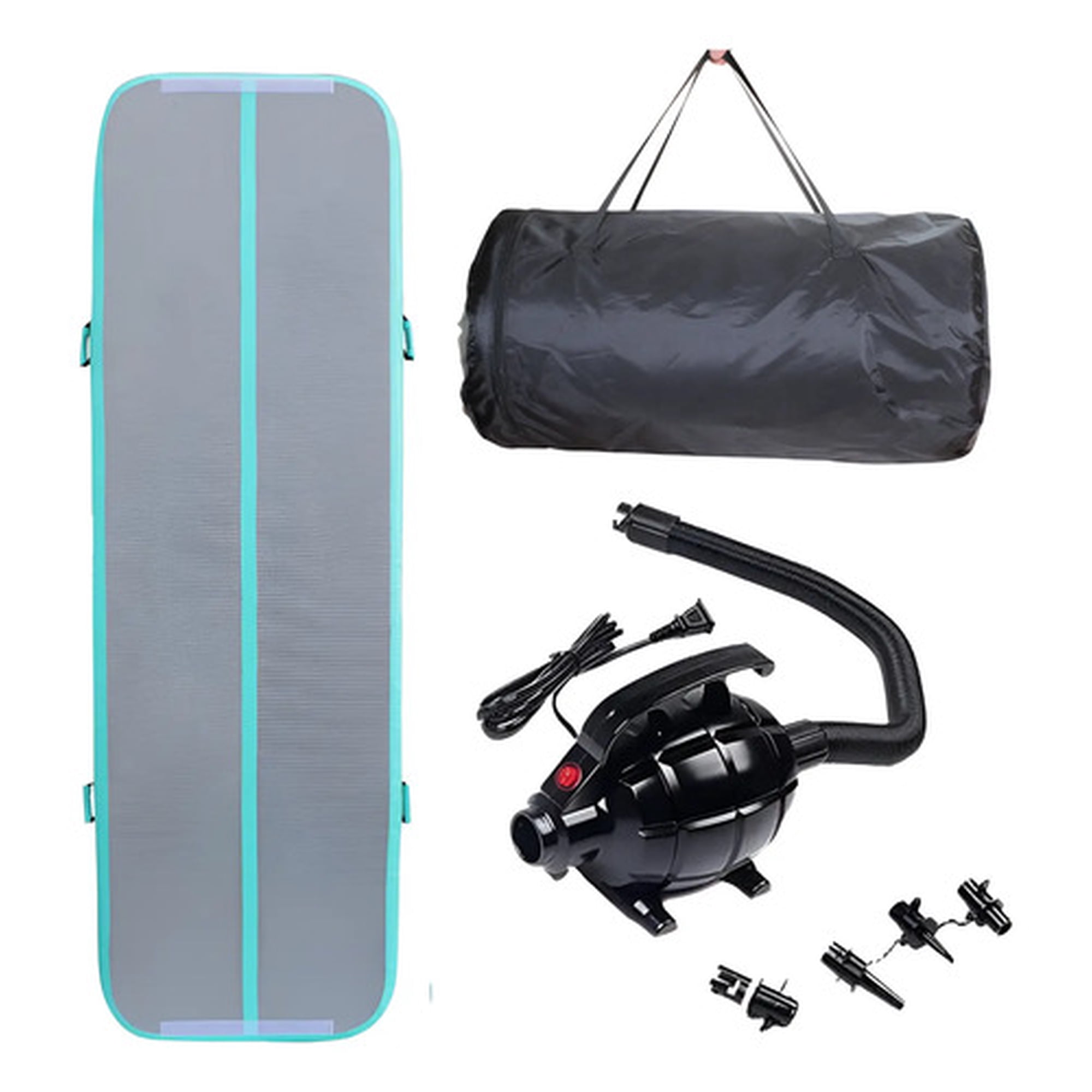 Marca - Colchoneta Inflable Airtrack Theramove 3x1x0.1 M Celeste