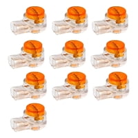 Genérica - 100Pcs Conector Empalme Rapido Uy2 Cable Utp, Ethernet, Cctv