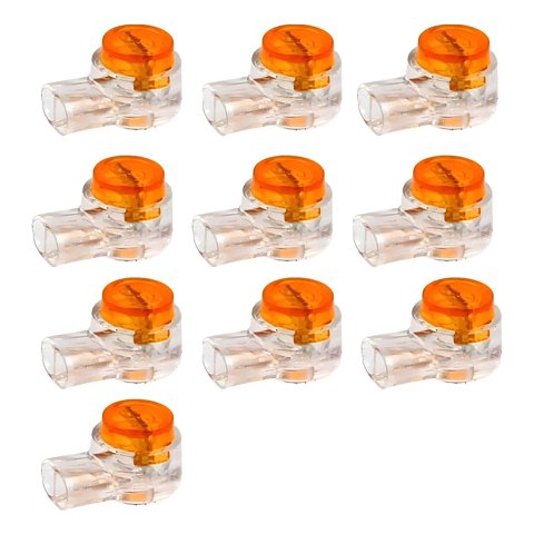 Genérica - 100Pcs Conector Empalme Rapido Uy2 Cable Utp, Ethernet, Cctv