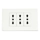 thumbnail image 1 of Enchufe Tomacorriente Triple Blanco 16a Certificado Sec, 1 of 2
