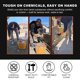 thumbnail image 2 of Juego de 2 pares Chemical Gloves Gastody™ de látex impermeable, 2 of 9