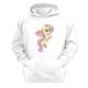 thumbnail image 1 of Polerón Canguro Mi Pequeño Pony Blanco Talla M Unisex, 1 of 3