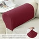 thumbnail image 4 of Juego de 2 fundas elásticas de jacquard para reposabrazos de sofá y sillón, antideslizantes, para reposabrazos de sofá reclinable., 4 of 6