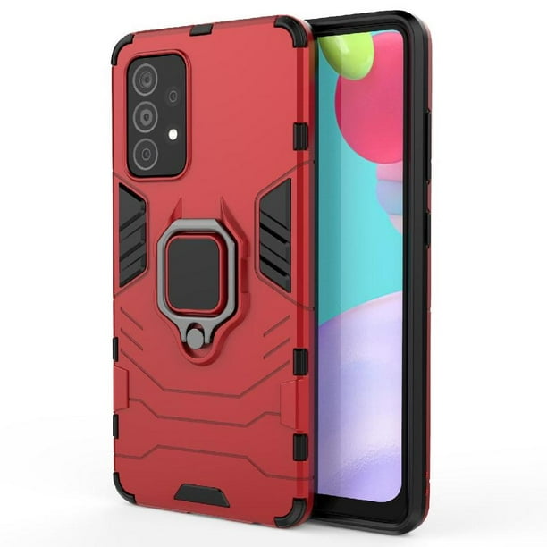 FOXDOCK Funda Antigolpes para Samsung Galaxy A52 5G – Protección Total con Soporte y Diseño Robusto