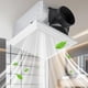 thumbnail image 1 of Extractor De Baño Growneer 110 CFM 1.0 Sone Blanco, 1 of 3