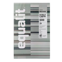 Genérico - Papel Carta Resma Equalit Multifuncion 500 Hojas 75Gr Blanco