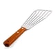 thumbnail image 2 of Conjunto de 2, tornero de espátula ranurada de acero inoxidable con mango de madera remachado, espátulas de metal profesionales Ideal para cocina Voltar Frición y parrilla, 2 of 3