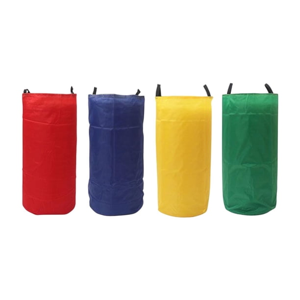 4x Bolsas De Carreras De Saqueos De Papa Colorido Interacción De La Carrera De Interacción Infantil