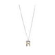 thumbnail image 1 of Collar LP3426-1/R Lotus Silver Mujer Letters, 1 of 2