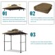 thumbnail image 5 of Toldo de repuesto para barbacoa Wonwon 5x8 L-GG001PST-F, 5 of 7