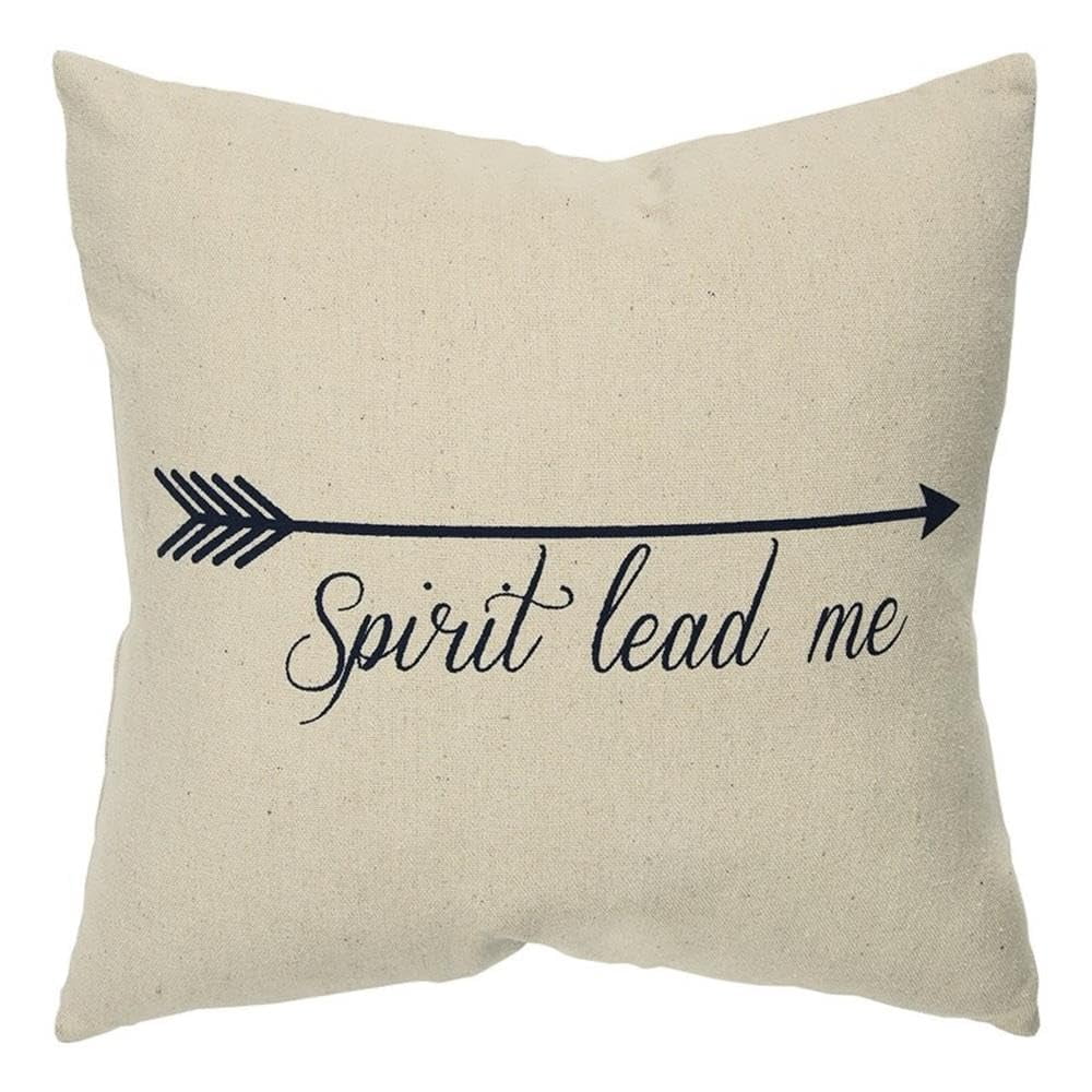 Almohada Rizzy Home Sentiment De 50 X 50 Cm De Plumón Con Lona De Algodón