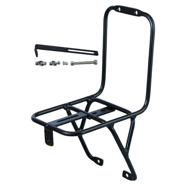 Portaequipajes Delantero Para Bicicleta, Accesorio Profesional De Aleación De Aluminio Para Bicicletas Con Frenos V, Color Negro