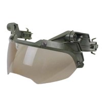 Magideal - Casco Antiniebla, Gafas Op, Accesorios Para Gafas, Protección Rápida Mich, Gafas De Seguridad Antivaho Divididas Ajustables Para Halloween Cs , Verde A