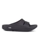 thumbnail image 2 of Sandalias Recovery Slide OOFOS OoAhh negras para mujer 8 hombres 6, 2 of 7