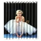 thumbnail image 1 of Cortina de ducha de la famosa Marilyn Monroe, juego de cortina de baño con ganchos, tamaño 66 x 72 pulgadas, 1 of 3