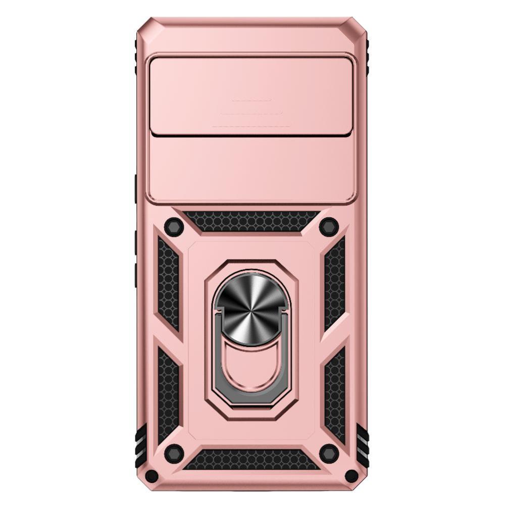 Estuche Gangxun Para Google Pixel 7 Pro, Soporte Giratorio 360°, Estilo Mecánico Y Magnético