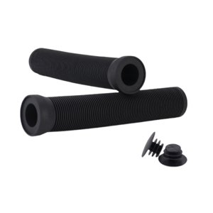 Magideal - 2 Piezas De Puños De Manillar De Bicicleta Puños De Manillar De Bicicleta Empuñadura De Goma Suave Para Bicicleta De Montaña Puños De Manillar De Bici Negro