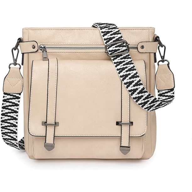 Bolso bandolera moda mujer hombro suave poliuretano cuero monederos múltiple mensajero bolsa
