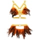 thumbnail image 1 of Sultry Feather Body Harness Belt - Hollow Out Cage Bra & Waist Bondage Harness Strap for Women - Sexy Lingerie & Underwear Accessories, 1 of 5