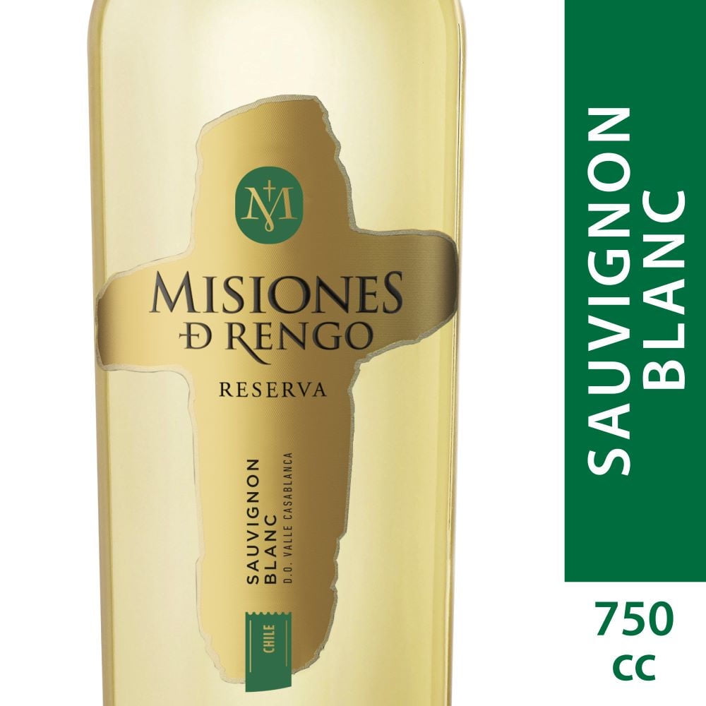 Vino Misiones De Rengo Reserva Sauvignon Blanc 13° 750Cc