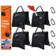thumbnail image 1 of Bolsas de peso con agua Eurmax 4 unidades – negro, alta resistencia, 1 of 9