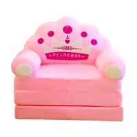 Magideal - Sofá Plegable Para Niños, Sofá Para Niños, Suave, Cómodo, Encantador Y Versátil, Sillón Con Respaldo, Sofá Cama De Dibujos Animados Para El Dormitorio 50Cmx55Cmx50Cm