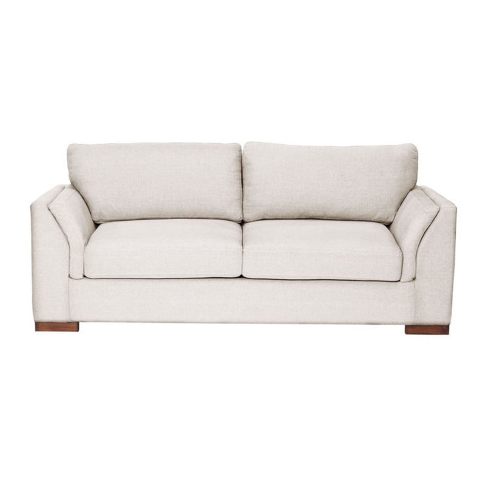 Latam Home - Sofa Cama Milan 2pl Con Resortes Pocket Lino Blanco