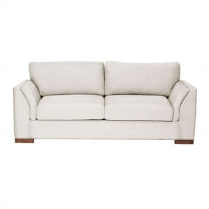 Latam Home - Sofa Cama Milan 2Pl Con Resortes Pocket Lino Blanco