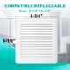 thumbnail image 2 of Ventilador de baño Motoasis 50 CFM 2,0 sones 120 V compatible con Nutone, 2 of 6