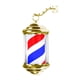 thumbnail image 2 of Luz De Poste De Barbero, Poste De Barbería Clásico LED Para Peluquería Interior Y Exterior, 32 Rojo, Azul Y Blanco, 2 of 5