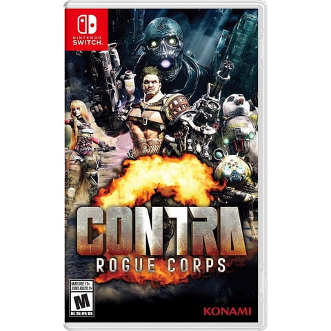 Juego Konami Contra Rogue Corps Para Nintendo Switch