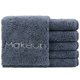 thumbnail image 1 of Toalla HOMEXCEL Pack de 6 - 33 cm - Gris - Removedor de Maquillaje, 1 of 6