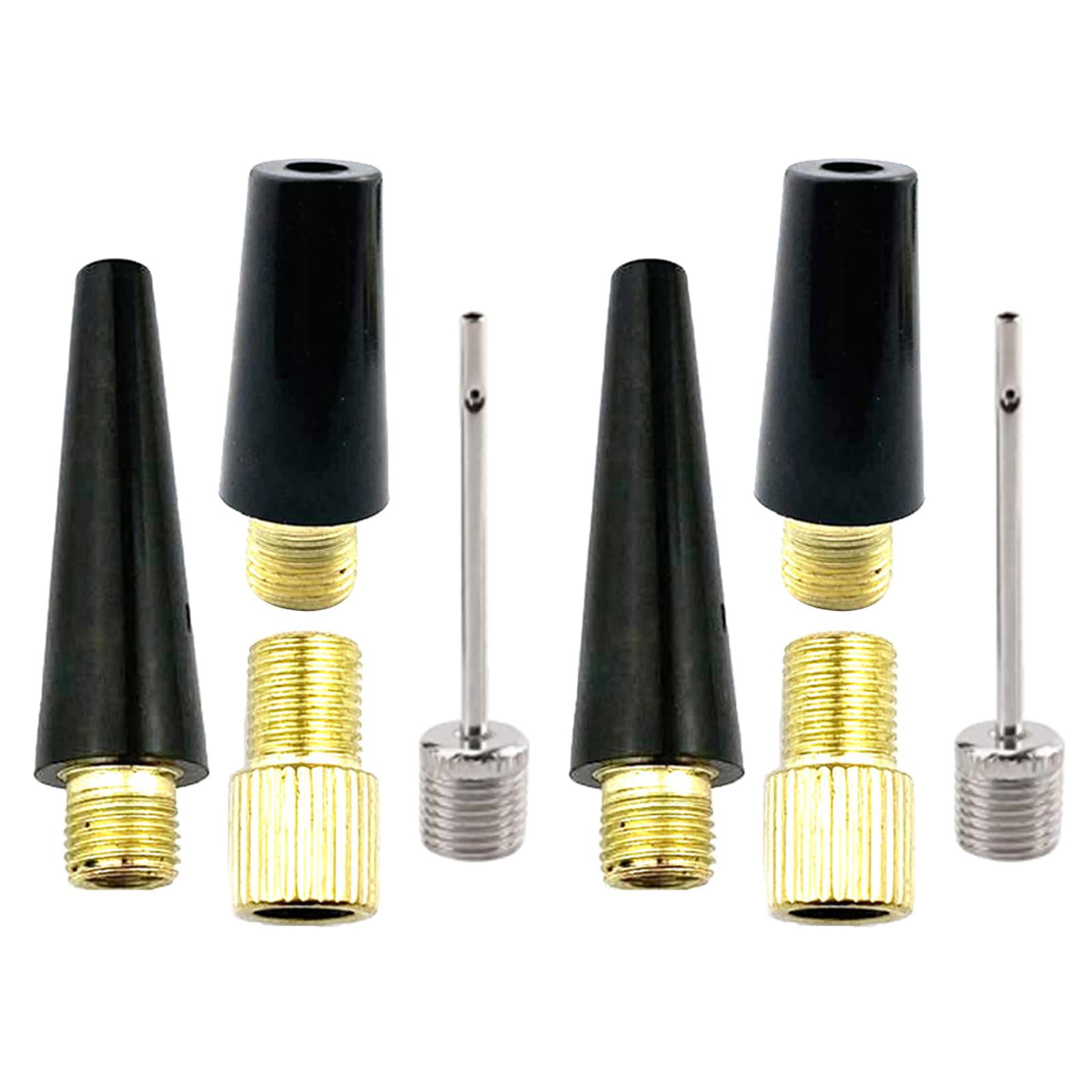 Magideal - Adaptador De Boquilla De Bola, Accesorios De Metal Para Conector De Válvula, Bomba De Plástico Para Inflar Bomba De Mano Para Bola De Agua, Voleibol, , 8 Piezas