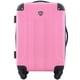 thumbnail image 1 of Luggage Travelers Club Chicago Hardside 20 pulgadas, color rosa intenso, 1 of 7