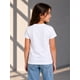 thumbnail image 2 of Poleras Niños Basica 100% Algodon Manga Corta Cuello Redondo Blanco 6 Lisa, 2 of 3