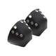 thumbnail image 1 of 1 Par De Protectores De Dedos De Patines Para Exteriores De Cuero Artificial Desmontable Accs Negro, 1 of 5
