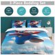 thumbnail image 5 of Super Mario Bed Duvet Cover Microfiber Bedding Sets 3D Printed Lightweight 3 Piece Comforter Sets for Kids Boys Girls, 5 of 5