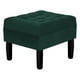 thumbnail image 4 of Sofa Retro 3c + 2 Pouf Felpa 00 Verde Botella, 4 of 6
