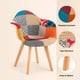 thumbnail image 5 of Butaca Sitial Patchwork Acolchado Wood - Naranjo, 5 of 7