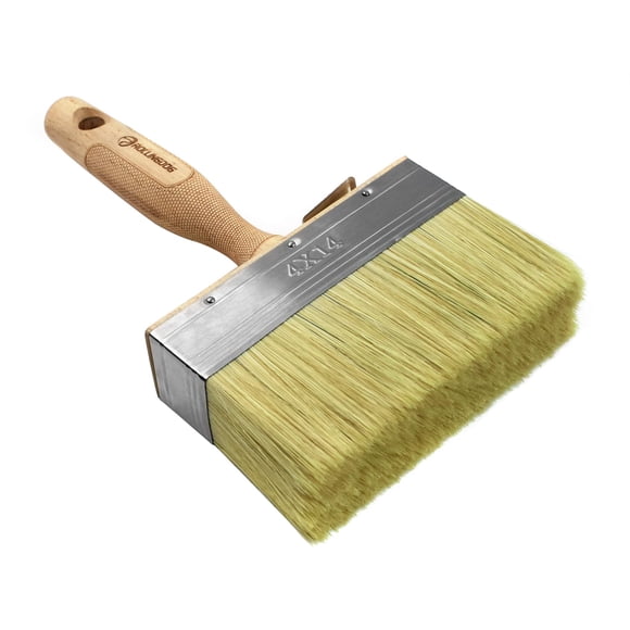 Brocha Deck Stain Limewash RollingDog 5.5 con mango de madera