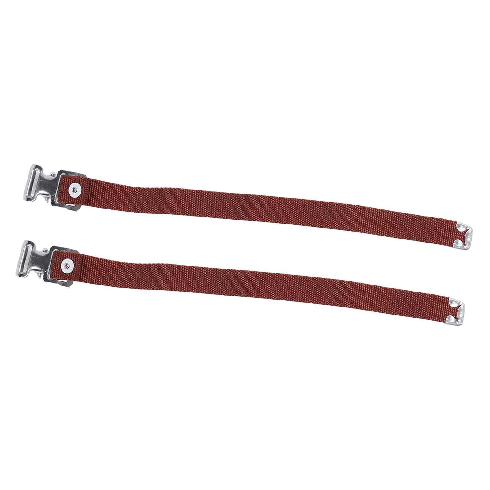 Magideal - 2 Uds Correas De Banda Para Pierna Juego De Correas De Fijación De Pierna Ajustables Cómodos Accesorios Para Zancos Para Pintura Interior Construcción